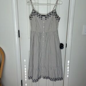 Madewell Button Down Sundress